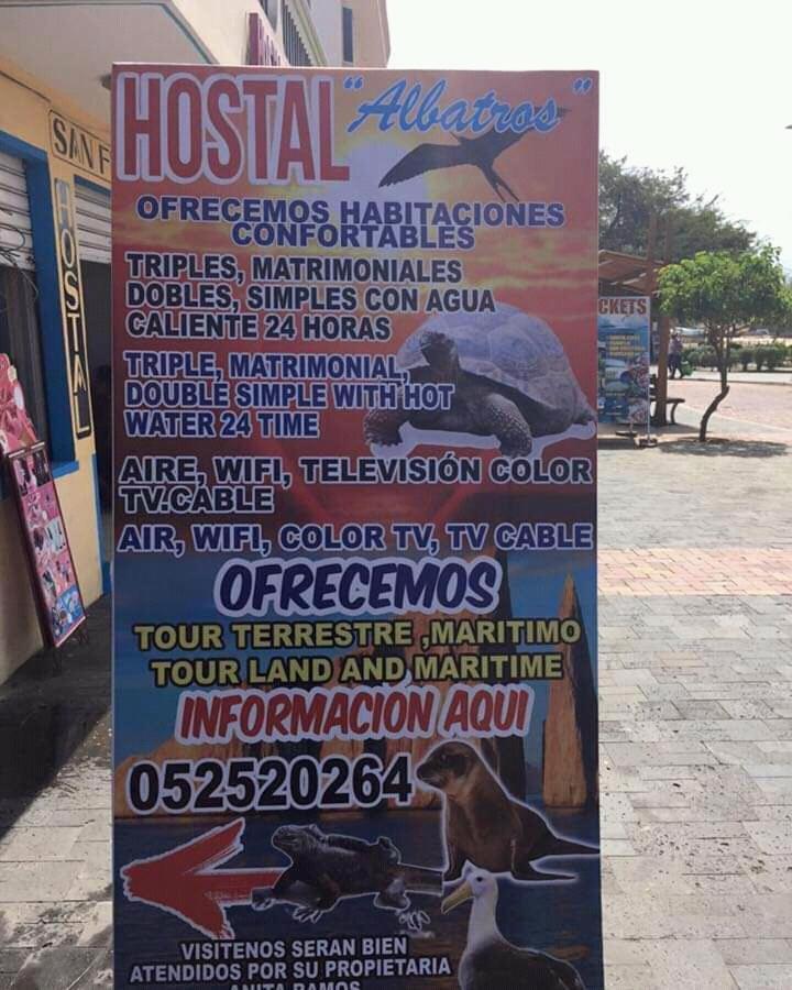 Hostal Albatros San Cristóbal Zewnętrze zdjęcie